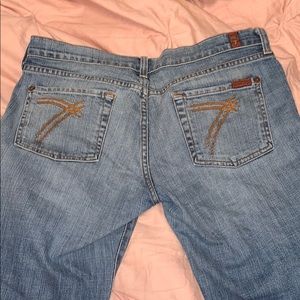 7 For All Mankind dojo jeans size 30